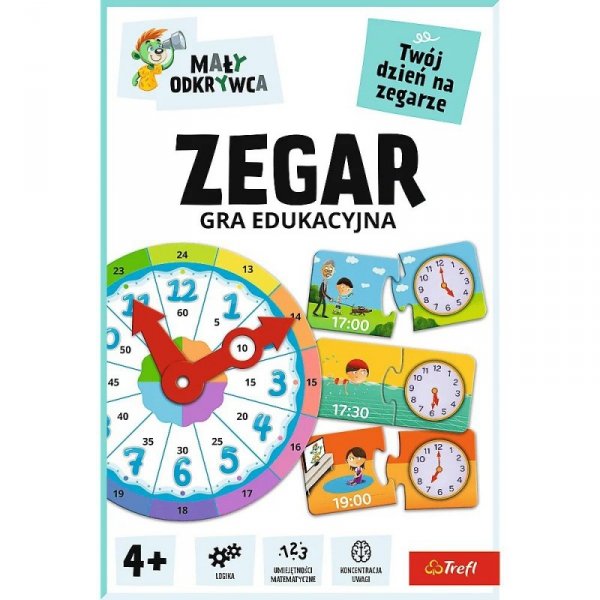 Trefl Gra Zegar Mały Odkrywca