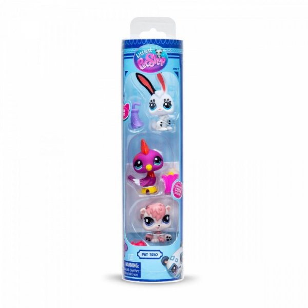 Tm Toys Figurki Littlest Pet Shop Tuba 3-pak