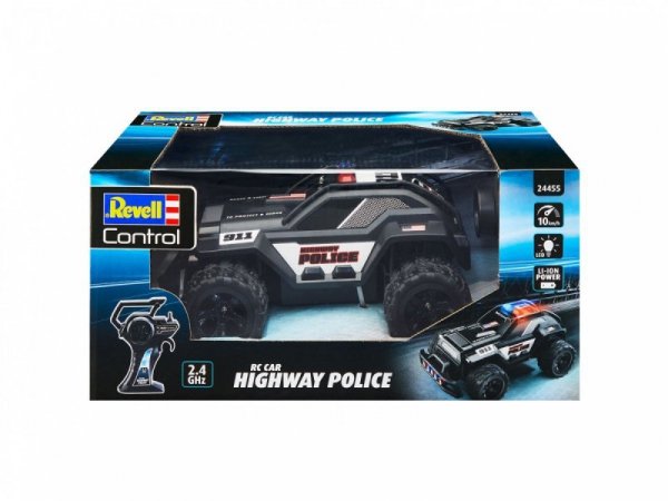 Revell RC Auto zdalnie sterowane RC Car Highway Police Policja