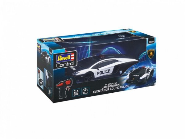 Revell RC Auto zdalnie sterowane RC Scale Car Lamborghini Aventador Police