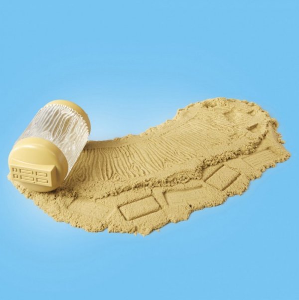 MGA Masa plastyczna Wonder Factory Never Dry Sand Trucks, Koparka