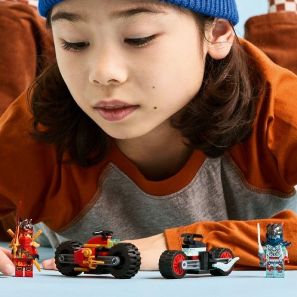 LEGO Klocki Ninjago 71838 Wyścig motocyklowy Kaia