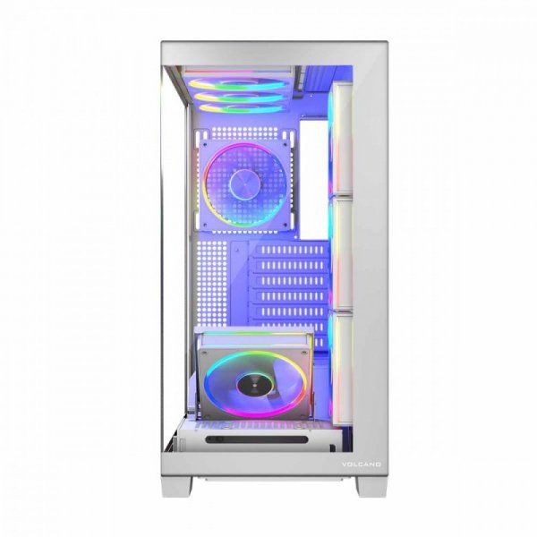 MODECOM Obudowa PC STELLAR 8F ARGB 20 Biała