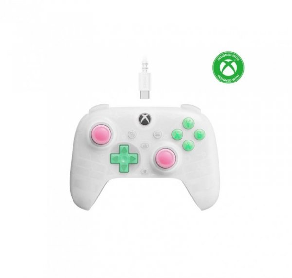 8BitDo Gamepad Ultimate Mini Wired Xbox Pad Clear white