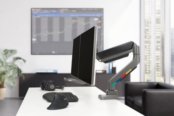 Kensington Ramię do monitora podwójne SmartFit