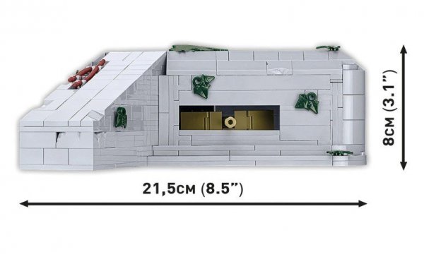 Cobi Klocki Klocki German Bunker Regelbau 667 642 klocki