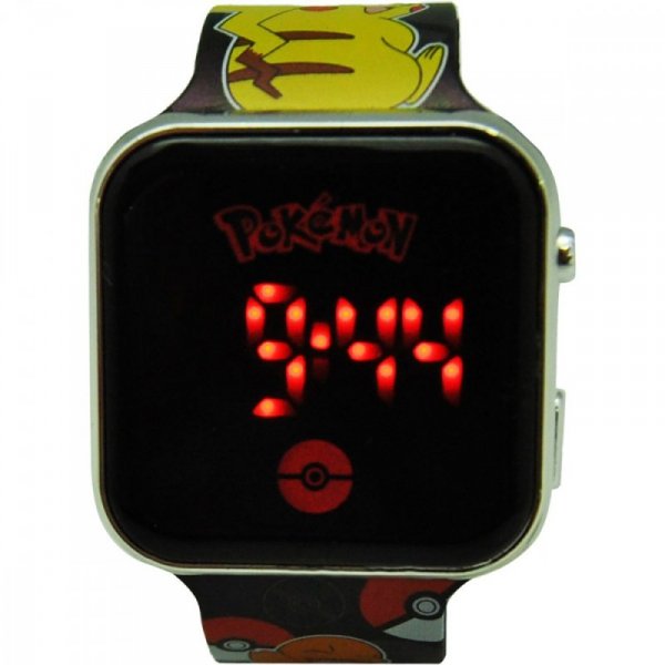 Kids Euroswan Zegarek LED z kalendarzem Pokemon