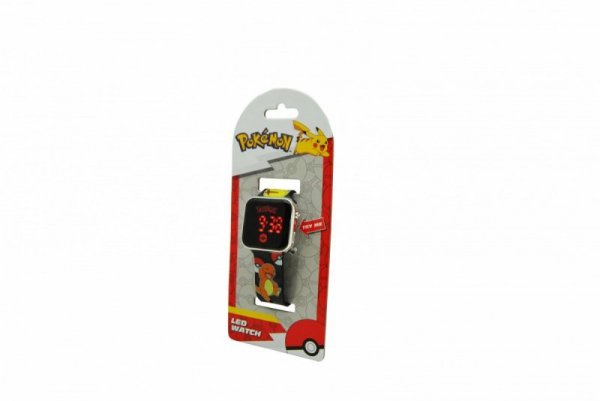 Kids Euroswan Zegarek LED z kalendarzem Pokemon