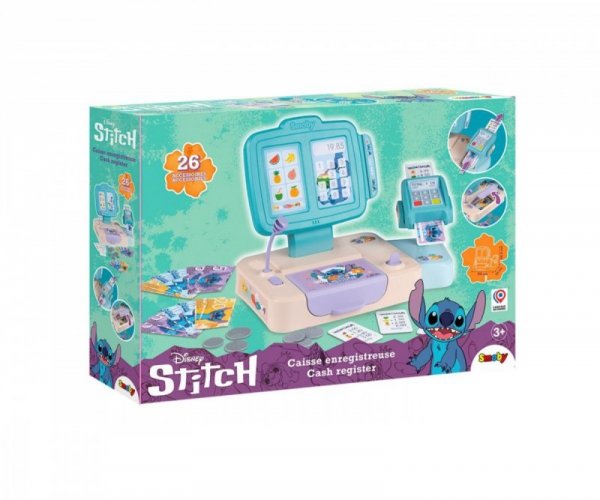 Smoby Kasa z czytnikiem kart Stitch