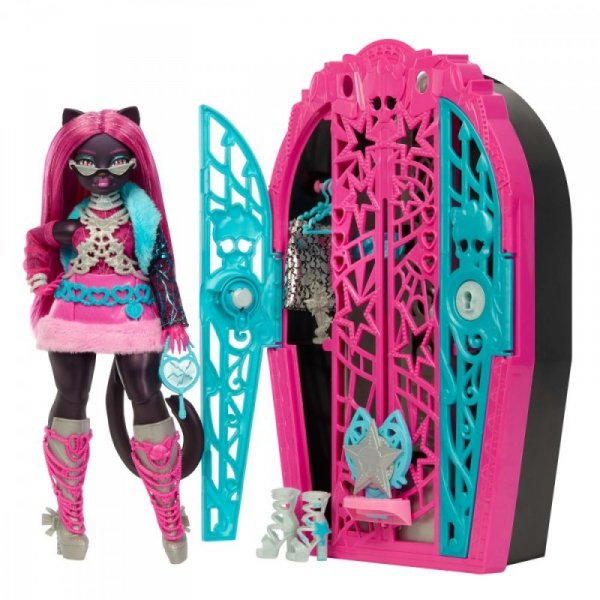 Mattel Lalka Monster High Straszysekrety Catty Noir