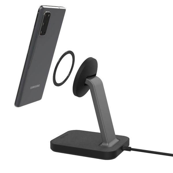 Mophie Snap+ charging stand - stojąca ładowarka bezprzewodowa kompatybilna z MagSafe 15W (black)