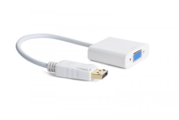Adapter Display Port do VGA Gembird (biały)