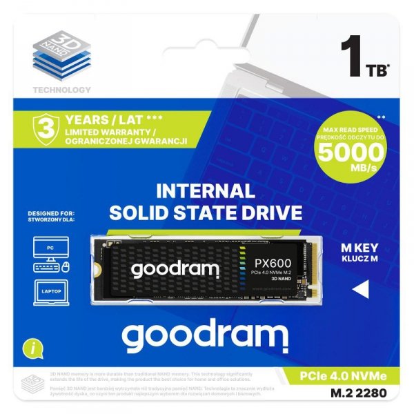 Dysk SSD Goodram PX600 1TB