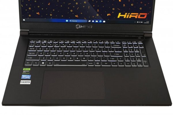 Laptop gamingowy HIRO K750 17,3&#039;&#039;, 144Hz, i5-13500H, RTX 4050 6GB, 16GB RAM, 512GB SSD M.2, Windows 11