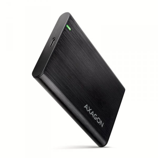 Obudowa zewnętrzna Axagon EE25-A6C do dysk&amp;oacute;w SSD/HDD 2,5&quot; SATA 3.1 (6Gbit/s) /USB3.2 Gen1 czarna