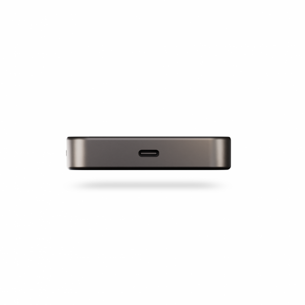 ZENS Slim Qi2 Aluminium Powerbank - magnetyczny powerbank 10000 mAh kompatybilny z MagSafe i Qi2 (black)