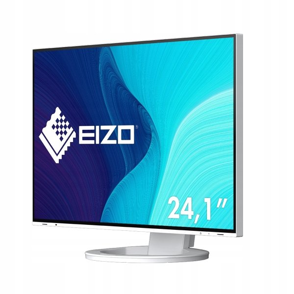 EIZO FlexScan EV2495-WT - monitor 24&quot;, 1920 x 1200, WUXGA, 16:10, z daisy chain, karta sieciowa (biały)