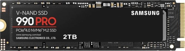 Dysk SSD Samsung 990 PRO 2TB M.2 2280 PCIe 4.0 x4 NVMe (7450/6900 MB/s)