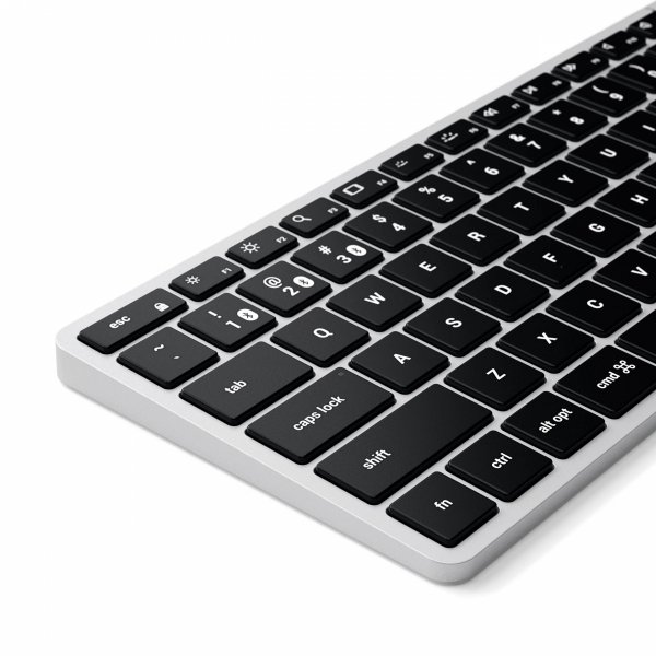 Satechi Slim X1 - klawiatura Bluetooth do trzech urządzeń USB-C (silver)