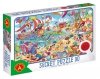 Puzzle 90 obserwacyjne z lupą - Plaża ALEX