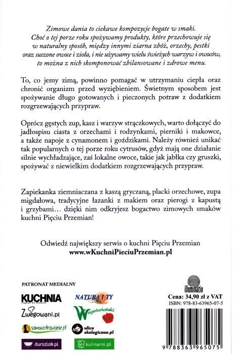 Zima w kuchni pięciu przemian