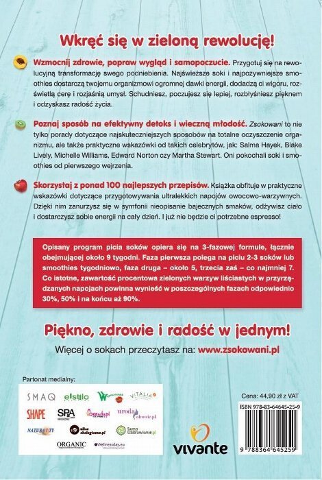 Zsokowani 100 przepisów na soki.