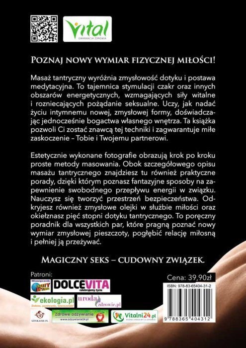 Masaż tantryczny Stymulująca moc erotycznego dotyku