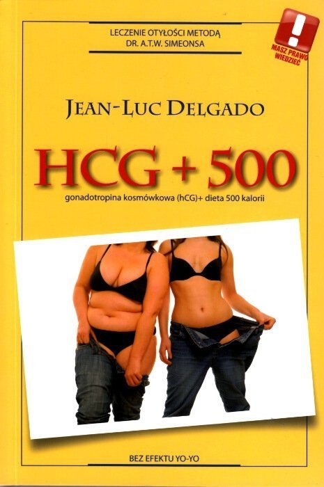 Dieta HCG + 500 kalorii książka