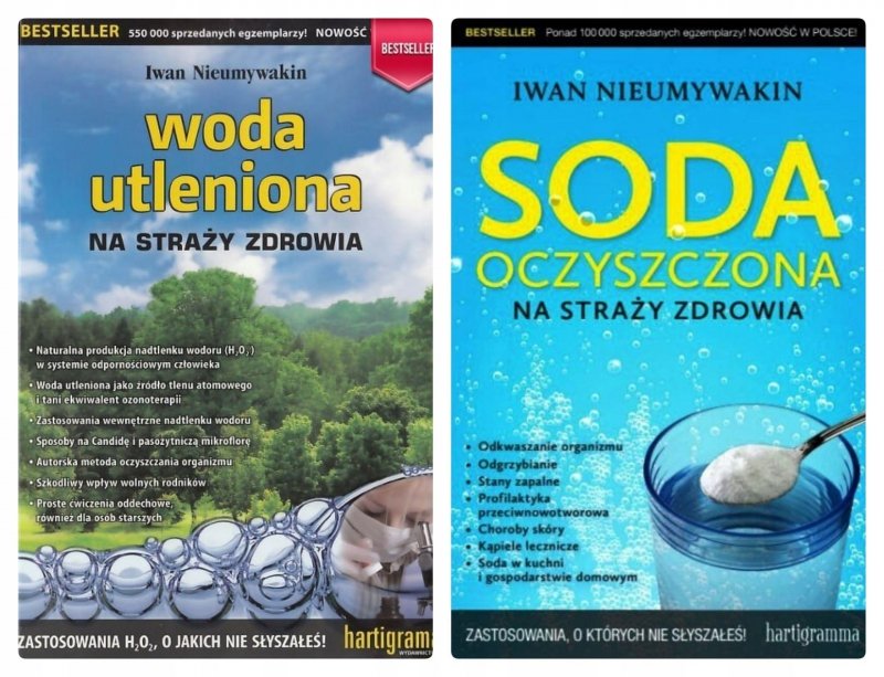 Woda utleniona na straży zdrowia, Soda oczyszczona na straży zdrowia