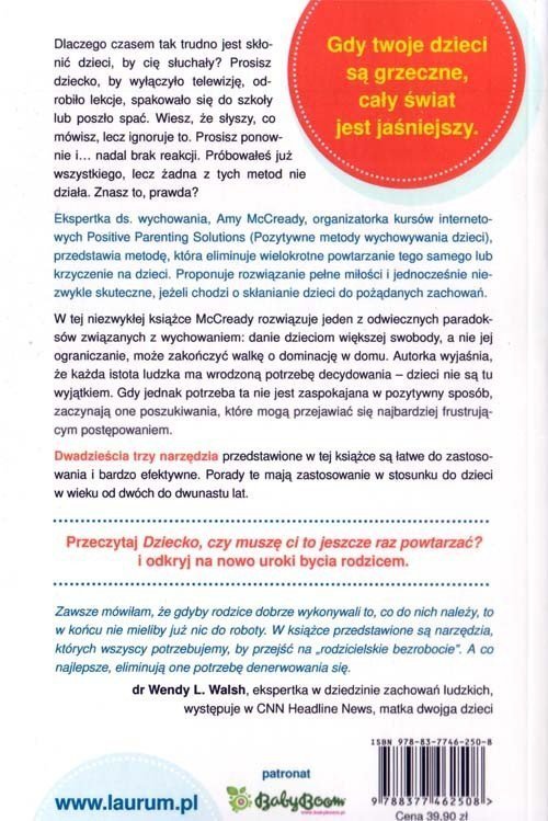 Dziecko Czy muszę Ci to jeszcze raz powtarzać