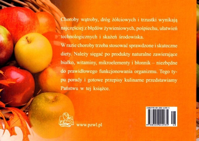 Żywienie w chorobach wątroby dróg żółciowych i trzustki