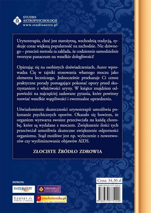 Złota fontanna Kompletny przewodnik po urynoterapii