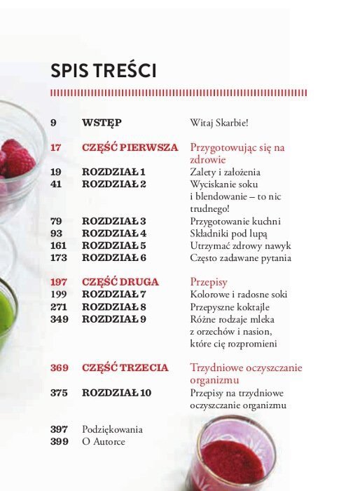 Sexy soki Piękno zdrowie energia