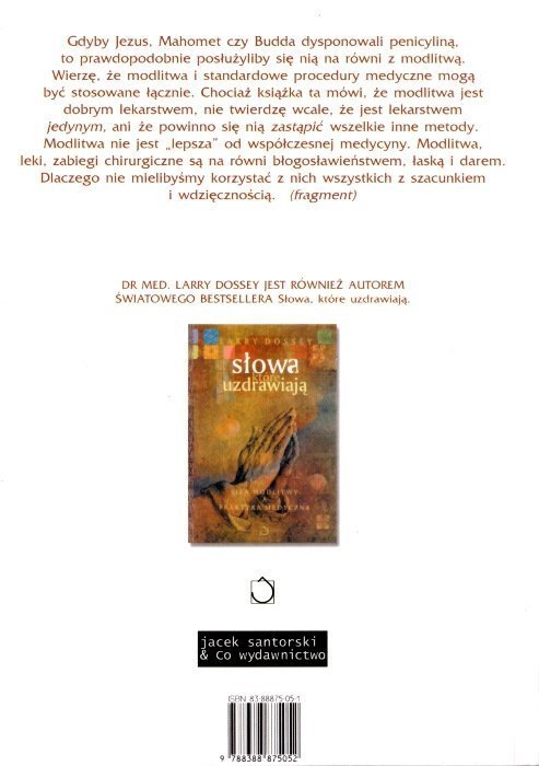 Modlitwa to dobre lekarstwo
