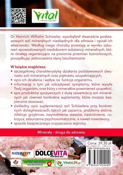 Sole Schusslera Minerały wzmacniające odporność