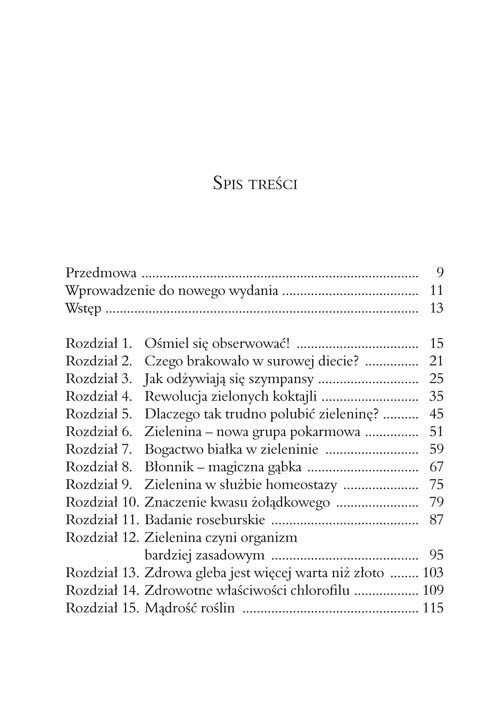 Zielony eliksir życia