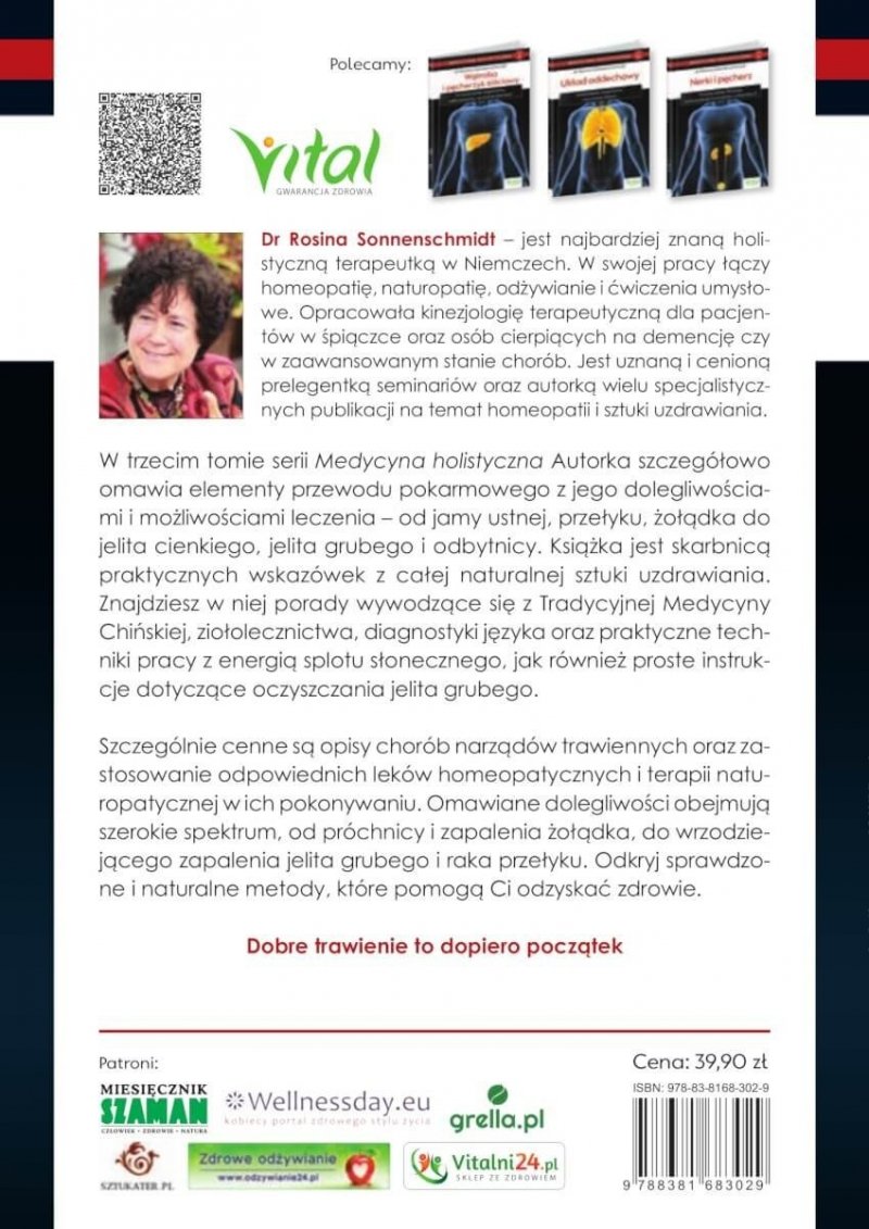 Narządy trawienne – medycyna holistyczna. Tom III Wzmocnienie odporności, lepsze trawienie i przyswajanie