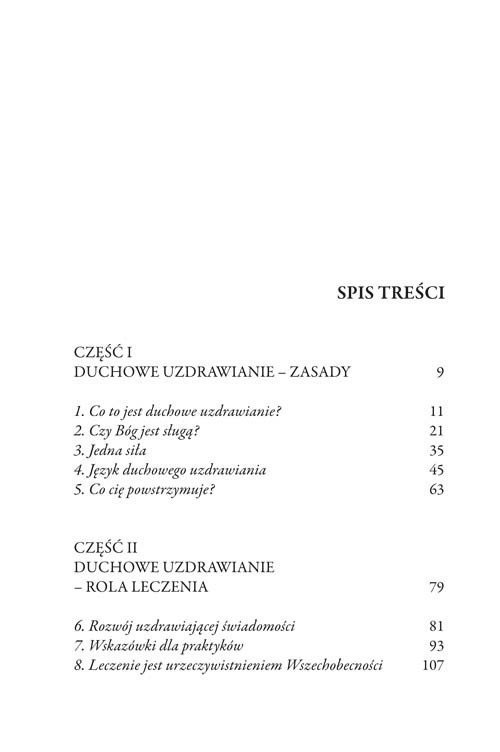 Sztuka duchowego uzdrawiania