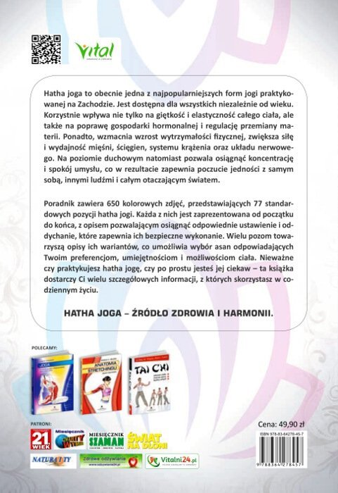 Ilustrowana Hatha Joga. Bezpieczne ćwiczenia dla ciała i umysłu