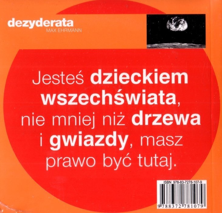 Dezyderata Życie instrukcja obsługi