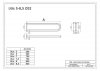 Stützgriff für barrierefreies Bad aus rostfreiem Edelstahl 60 cm ⌀ 32 mit Abdeckplatten  