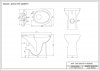 Stand WC 46cm für barrierefreies Bad