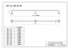Handlauf für barrierefreies Bad 140 cm weiß ⌀ 25 mm