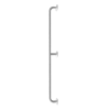 Handlauf für barrierefreies Bad 130 cm weiß ⌀ 25 mm