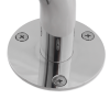 Gerader Handlauf für barrierefreies Bad 190 cm aus rostfreiem Edelstahl ⌀ 25 mm