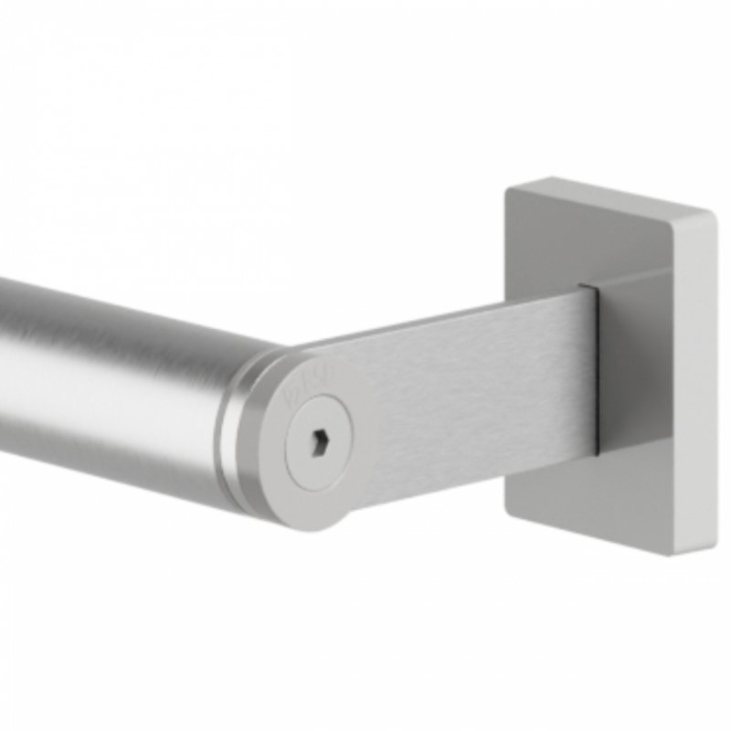 Gerader Handlauf für barrierefreies Bad 70 cm  aus rostfreiem Edelstahl ⌀ 32 mm MODULAR