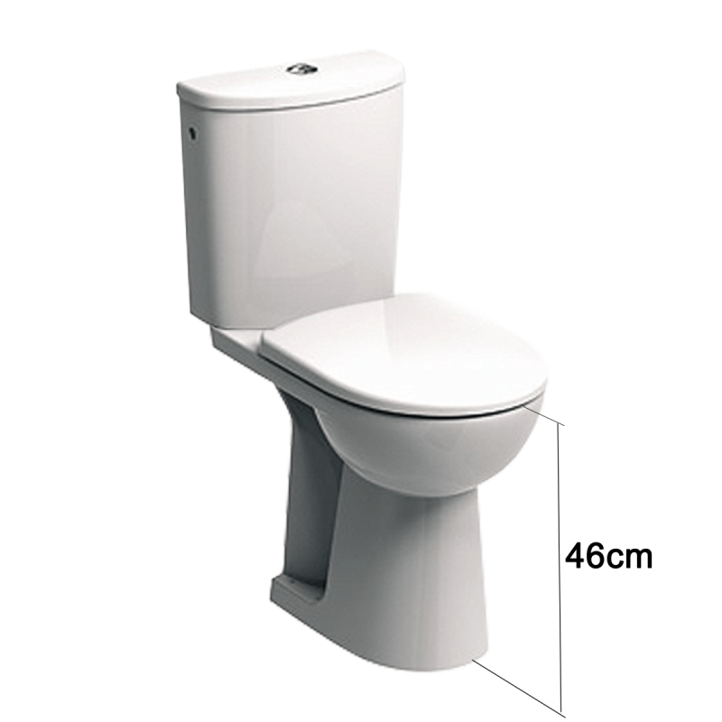 Stand WC 46cm für barrierefreies Bad