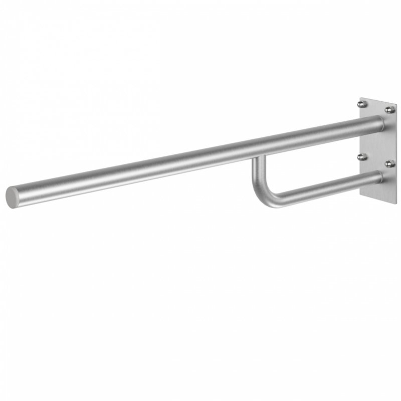 Stützgriff für barrierefreies Bad 80 cm aus rostfreiem Edelstahl ⌀ 32 mm MODULAR