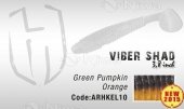 PRZYNĘTA HERAKLES VIBER SHAD 10cm - GREEN PUMPKIN ORANGE 