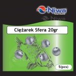 Ciężarek Sfera 20g (5sz/op) 